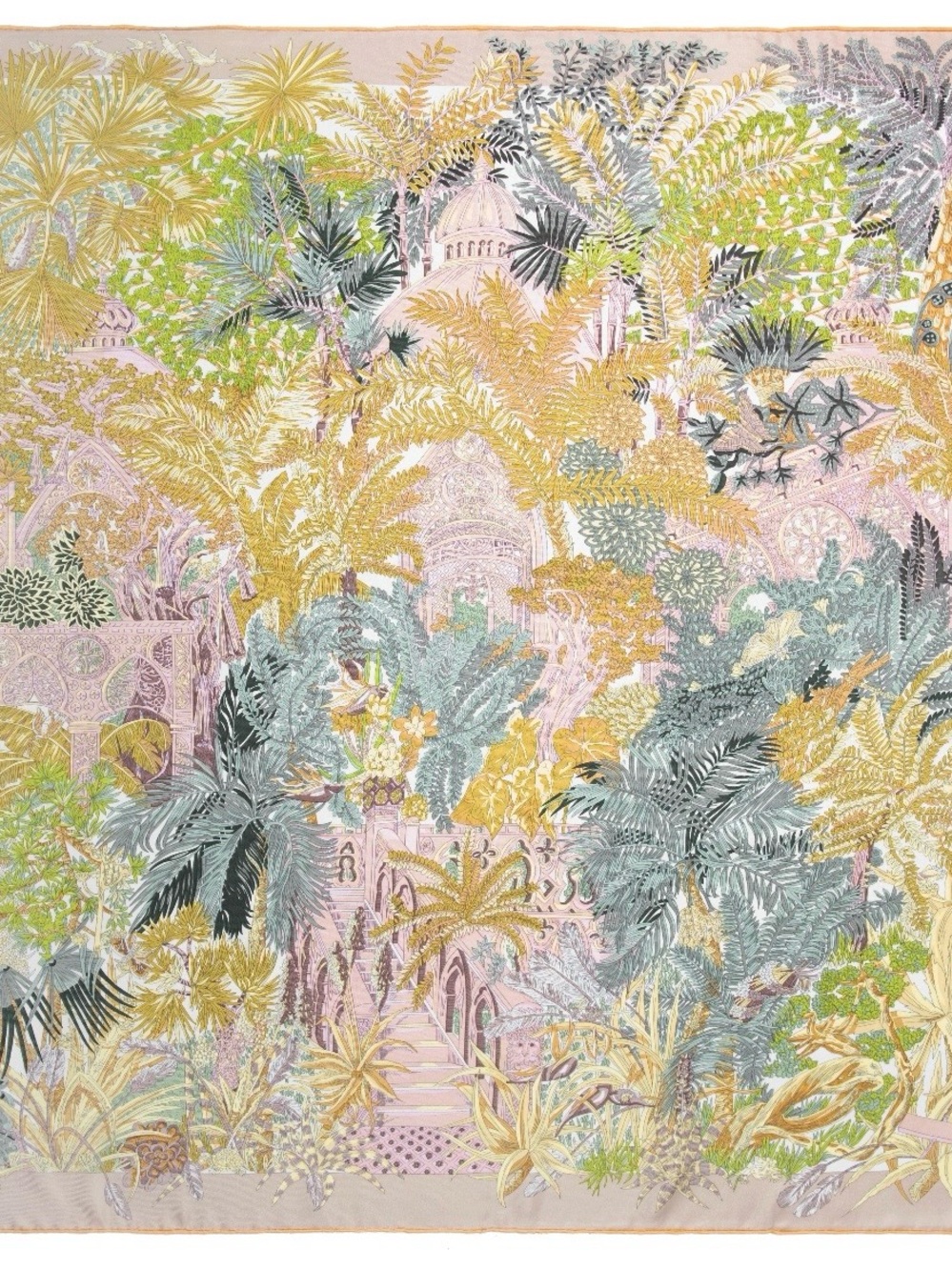 Botanical Silk Scarf 🌴 NEW